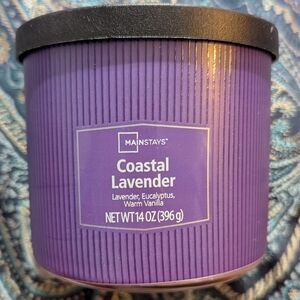 Mainstays Coastal Lavender Scented Candle